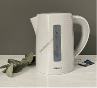 Чайник електричний Ardesto 1,7 л., 2150 Вт., strix контроль (білий + сірий)